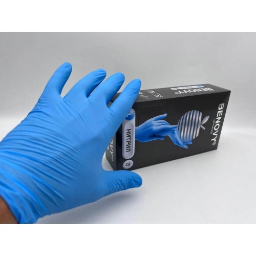 BENOVY MULTICOLOR НИТРИЛ медицинские цветные перчатки в Армавире