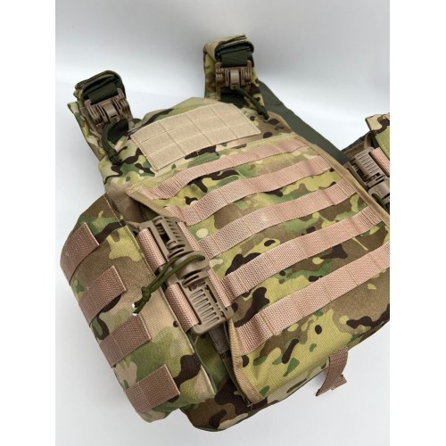 Бронежилет ЗАЩИТНИК в Армавире с кевларовым баллистическим пакетом C2, капами и бронеплитами Бр5