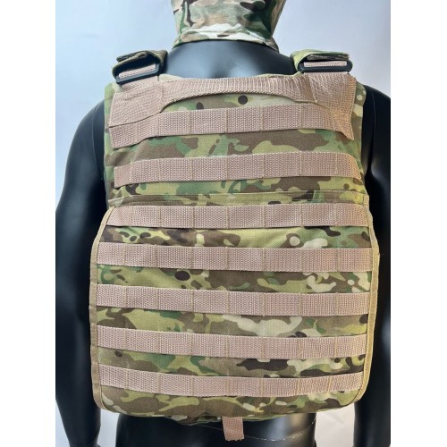 Бронежилет ЗАЩИТНИК в Армавире с кевларовым баллистическим пакетом C2, капами и бронеплитами Бр5