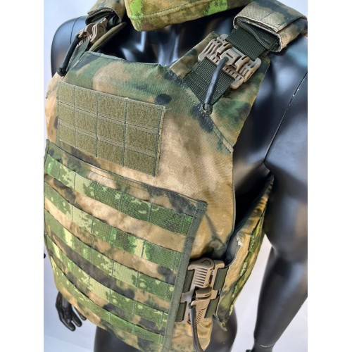 Бронежилет ЗАЩИТНИК в Армавире с кевларовым баллистическим пакетом C2, капами и бронеплитами Бр5