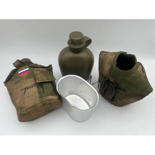 Фляга «7.62 RU» с супницей/котелком в чехле в Армавире
