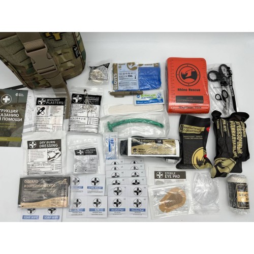 Военная тактическая аптечка RHINO RESCUE 25в1 в Армавире