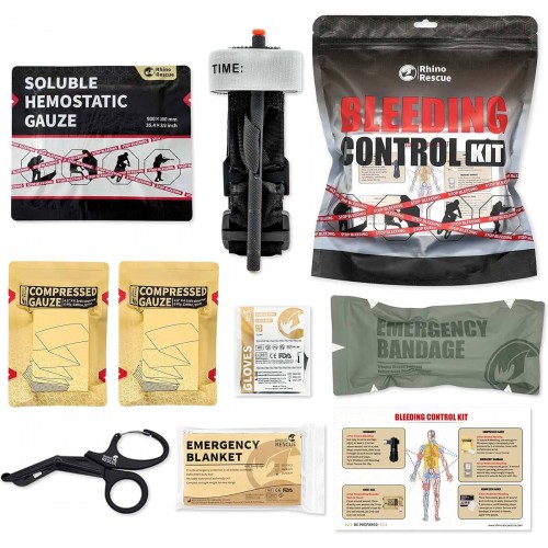 Комплект для остановки кровотечений «Bleeding Control Kit» Rhino Rescue в Армавире