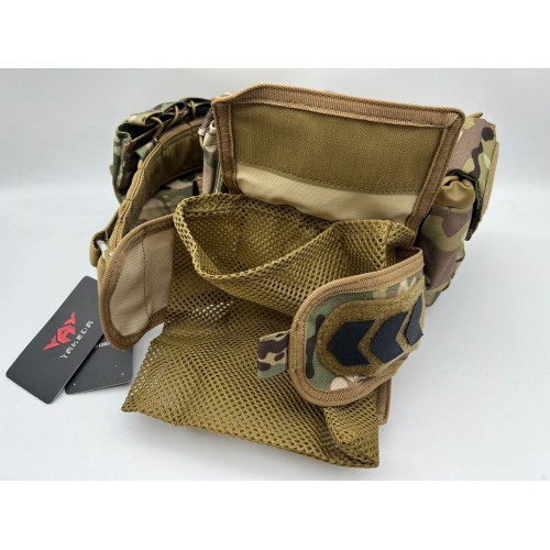 Пояс разгрузочный YAKEDA тактический с подсумками в Армавире