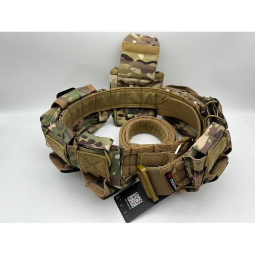 Пояс разгрузочный YAKEDA тактический с подсумками в Армавире