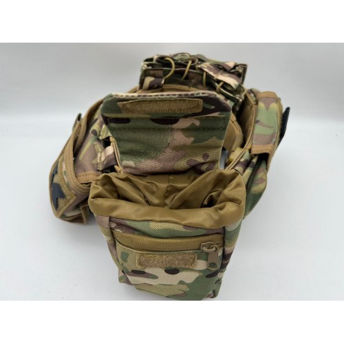 Пояс разгрузочный YAKEDA тактический с подсумками в Армавире