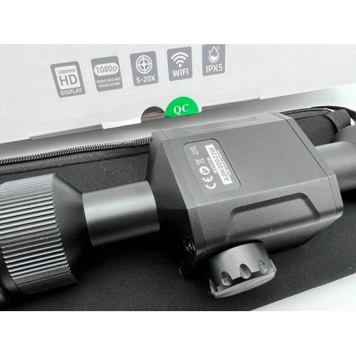 Наружный тактический прицел: Hap NV777P 5-20X SFIR, дальномер, цифровой монокулярный прицел ночного видения в Армавире