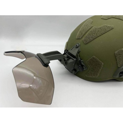 Откидные флип очки с кронштейном на шрауд для тактического шлема в Армавире