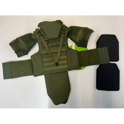 Бронежилет штурмовой с бронеплитами Бр5 и 6 в Армавире