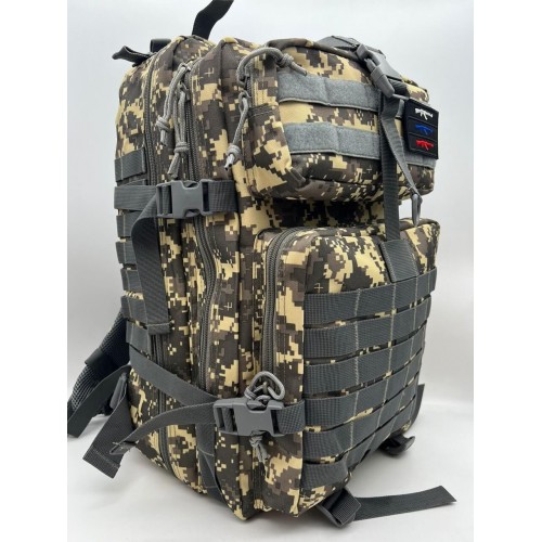 Рюкзак тактический 45 л пиксель/серый в Армавире
