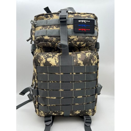 Рюкзак тактический 45 л пиксель/серый в Армавире