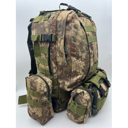 Рюкзак тактический 55 л со съемными подсумками в Армавире