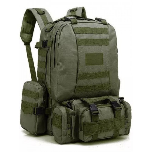Рюкзак тактический 55 л со съемными подсумками в Армавире