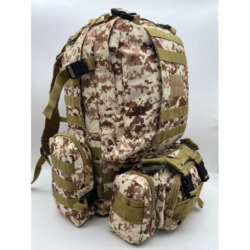Рюкзак тактический 55 л песок/пиксель в Армавире