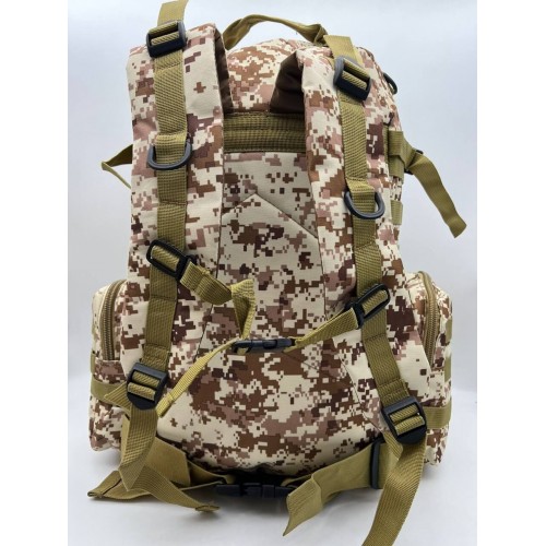 Рюкзак тактический 55 л песок/пиксель в Армавире