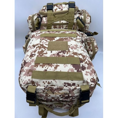 Рюкзак тактический 55 л песок/пиксель в Армавире