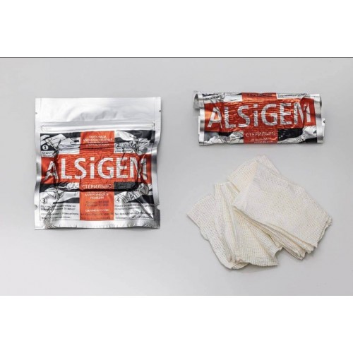Тампонада AlsigemRu алюмосиликатная (каолиновая) впитывающая 7,5 х 185 см в Армавире