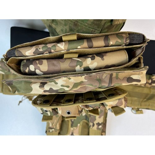 Жилет (плитник быстросъёмный/разгрузка) с возможностью установки боковых плит или боковых баллистических пакетов в Армавире